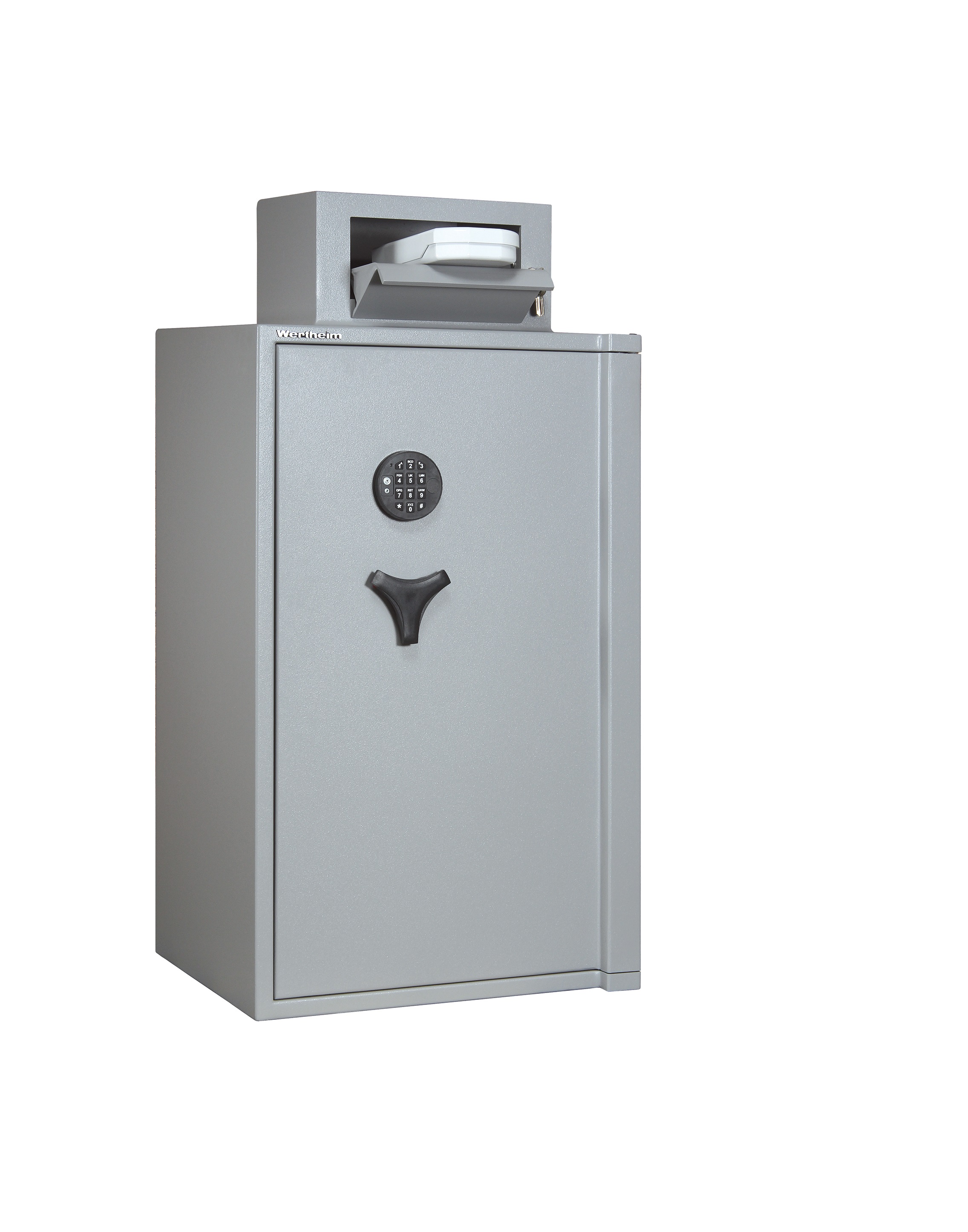 Drop-in safes, safe deposit boxes